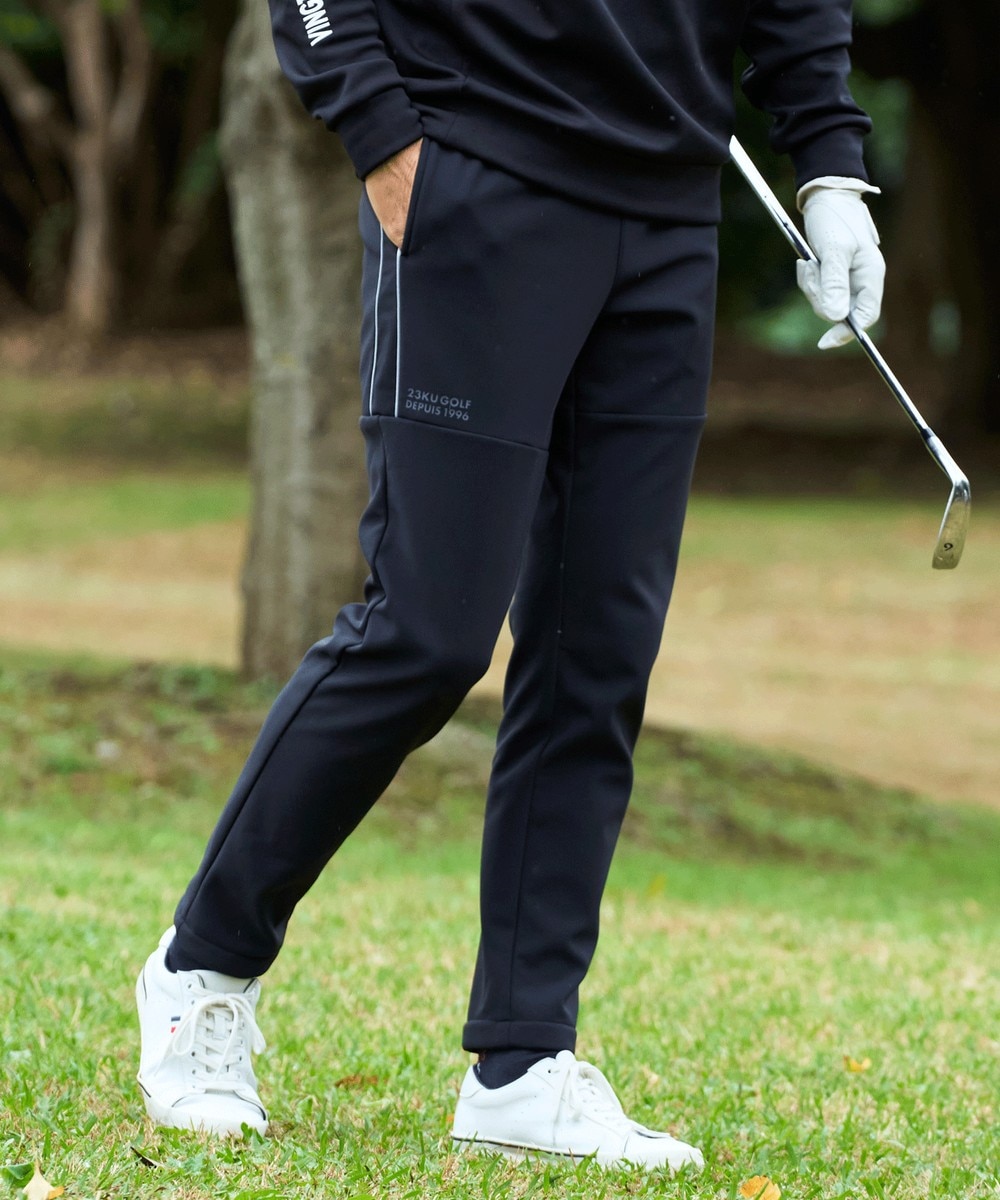 【オンワード】 23区GOLF>パンツ 【MEN】ボンディングパンツ ブラック M メンズ