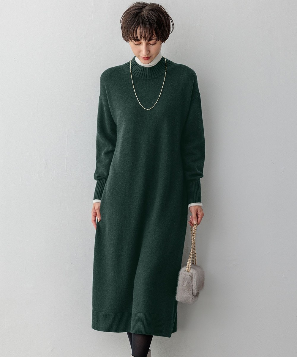 【オンワード】 23区 S(小さいサイズ)>ワンピース 【洗える】カシミヤブレンド ニットワンピース グリーン 32 レディース 【オンワード】 23区 S(小さいサイズ)>ワンピース 【洗える】カシミヤブレンド ニットワンピース グリーン 32 レディース