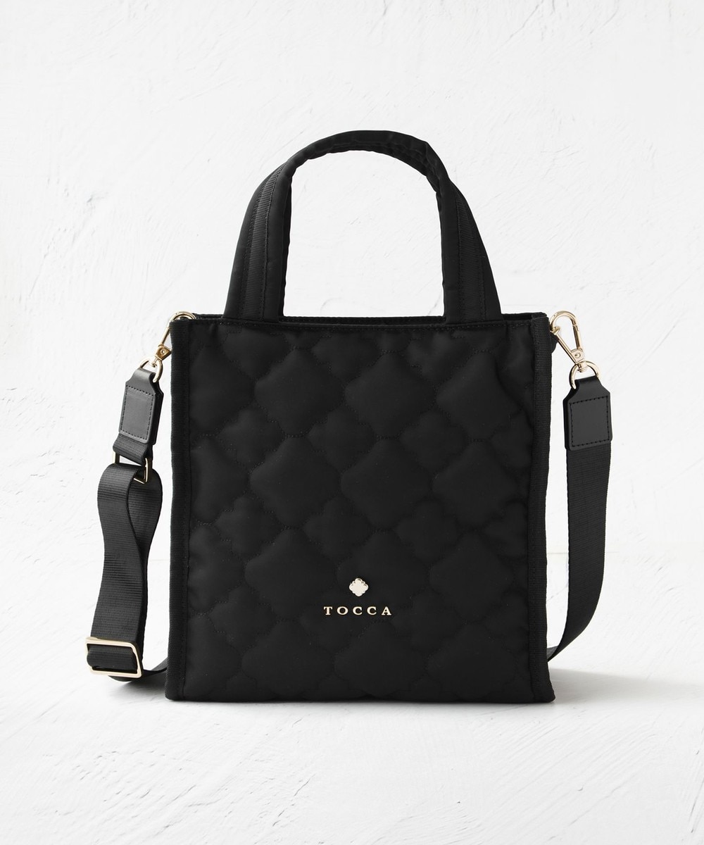 【オンワード】 TOCCA>バッグ 【撥水】CHECKER CLOVER QUILTMINIBAG キルトミニバッグ ブラック F レディース 【オンワード】 TOCCA>バッグ 【撥水】CHECKER CLOVER QUILTMINIBAG キルトミニバッグ ブラック F レディース