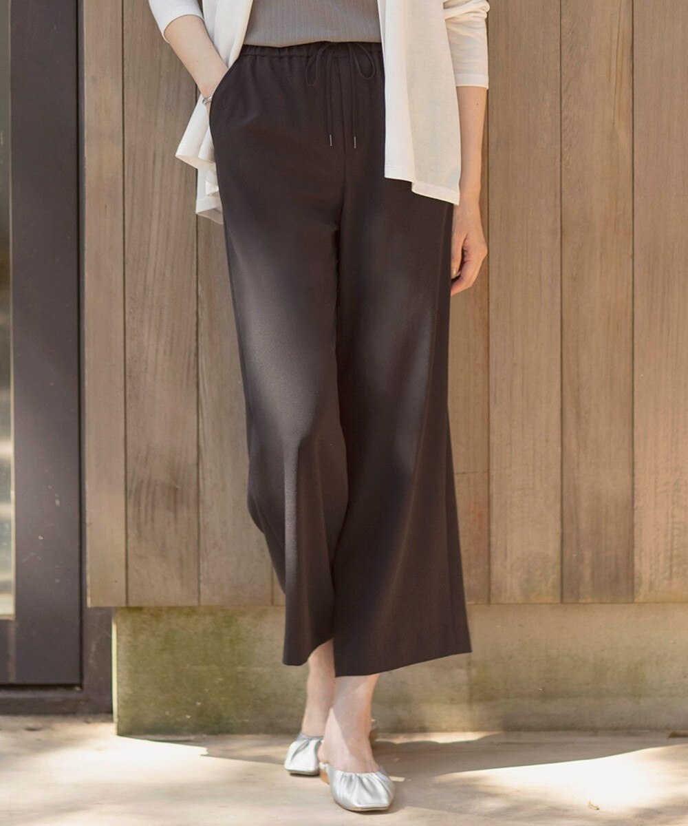 【オンワード】 J.PRESS LADIES S(小さいサイズ)>パンツ 【WEB限定カラーあり・洗える】Lightジョーゼット ワイド パンツ 【WEB限定】ブラック P7 レディース 【オンワード】 J.PRESS LADIES S(小さいサイズ)>パンツ 【WEB限定カラーあり・洗える】Lightジョーゼット ワイド パンツ 【WEB限定】ブラック P7 レディース