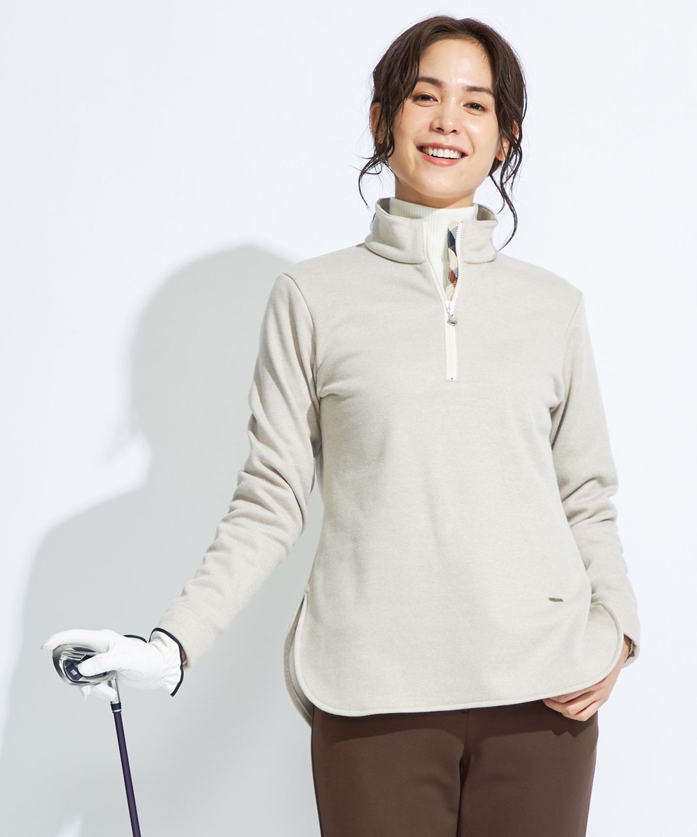 【オンワード】 DAKS GOLF>トップス 【WOMEN】ボンバーヒート カットソー パープル LL レディース 【送料無料】