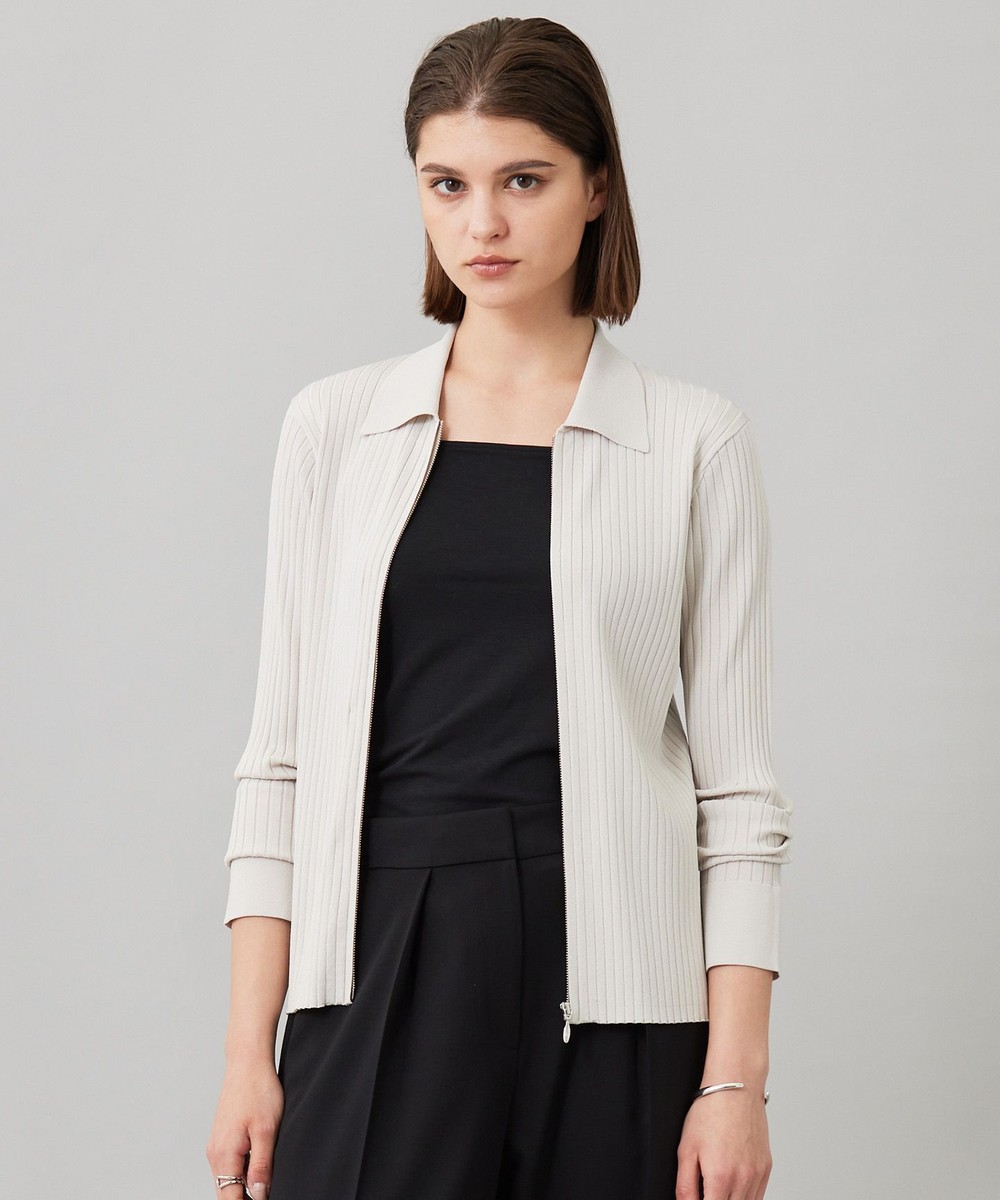 【オンワード】 ICB L(大きいサイズ)>トップス 【洗える】シルクヴィスコースハイゲージ ジップアップカーディガン トープ XL レディース 【オンワード】 ICB L(大きいサイズ)>トップス 【洗える】シルクヴィスコースハイゲージ ジップアップカーディガン トープ XL レディース