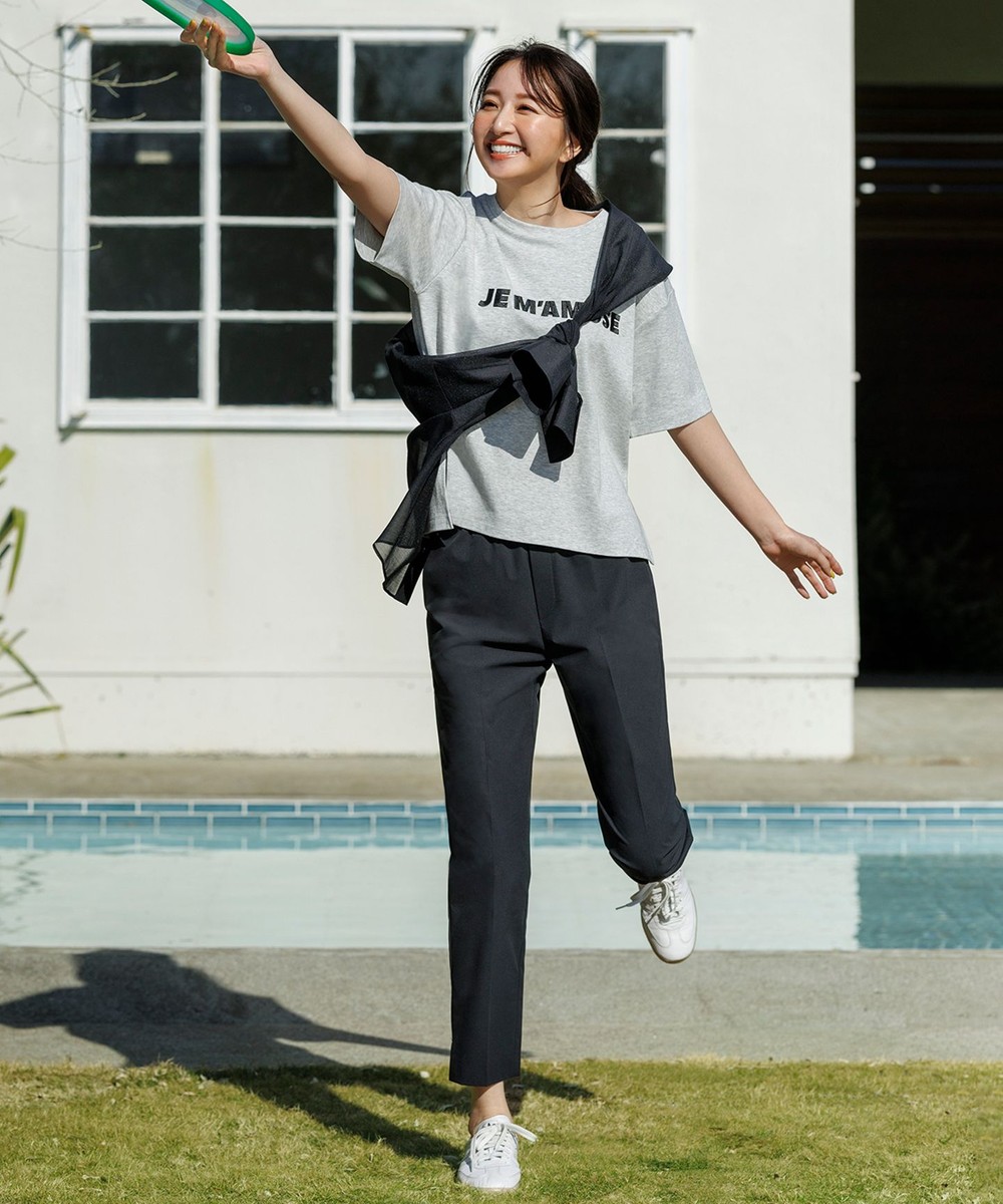 【接触冷感/UVケア/撥水】FINE MOVE テーパードパンツ