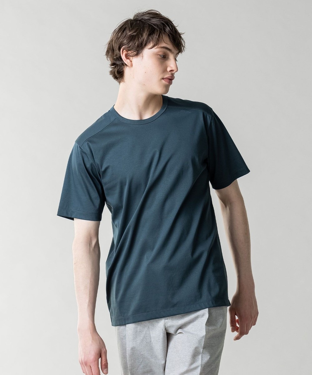 【オンワード】 JOSEPH MEN>トップス 【WEB限定色あり】コットンソフィア クルーネック Tシャツ ブラック 50 メンズ 【送料無料】