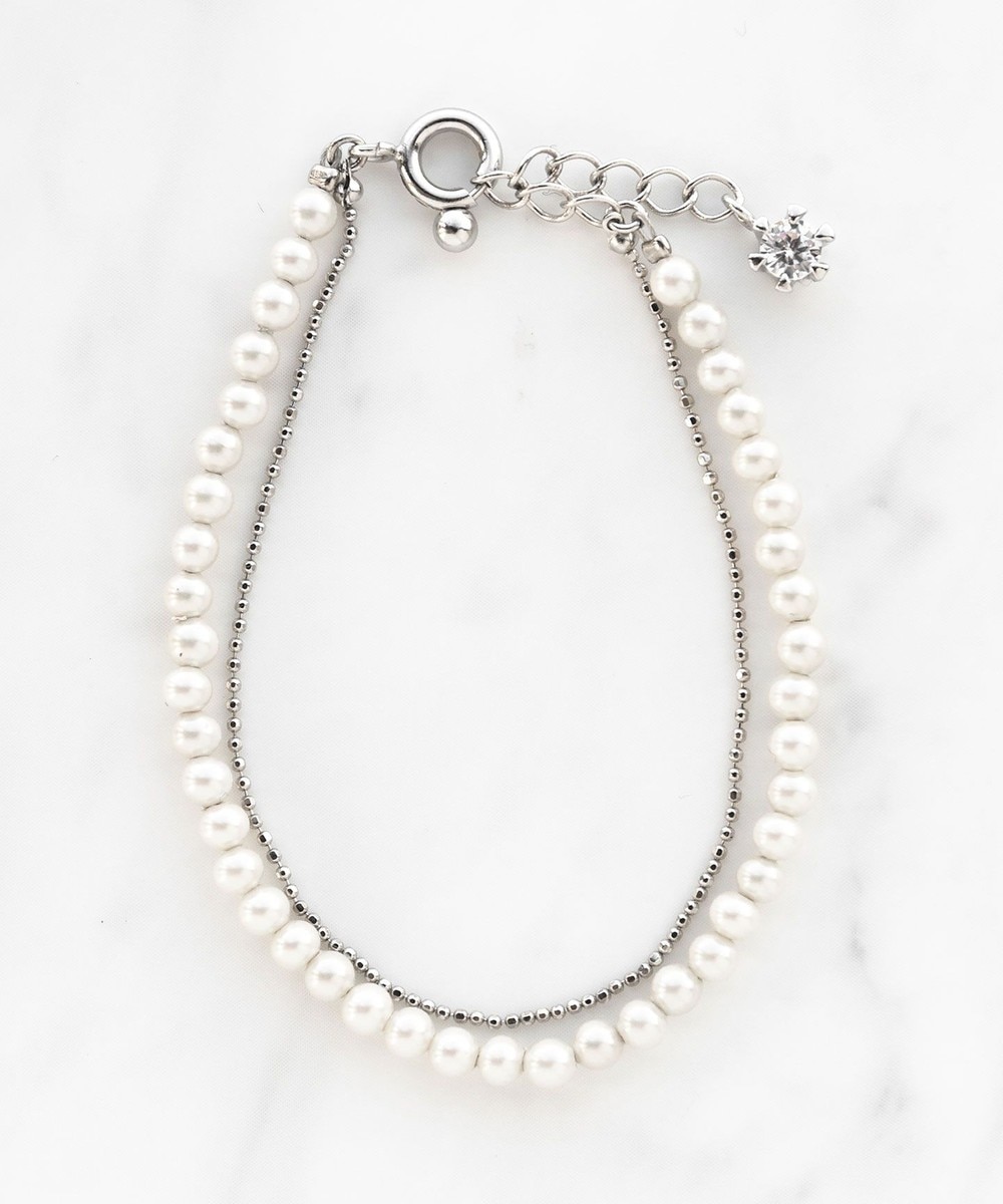 【オンワード】 TOCCA>アクセサリー BIJOUX & BABY PEARL BRACELET ブレスレット シルバー F レディース 【オンワード】 TOCCA>アクセサリー BIJOUX & BABY PEARL BRACELET ブレスレット シルバー F レディース