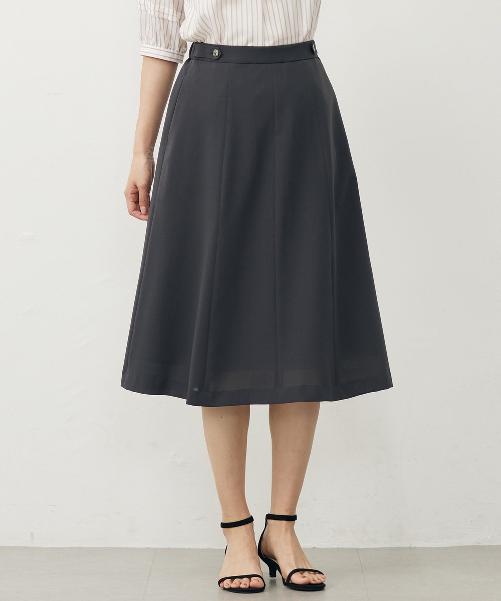 【オンワード】 J.PRESS LADIES S(小さいサイズ)>スカート 【洗える】フィネスボイル ミディ スカート スレート P7 レディース 【オンワード】 J.PRESS LADIES S(小さいサイズ)>スカート 【洗える】フィネスボイル ミディ スカート スレート P7 レディース