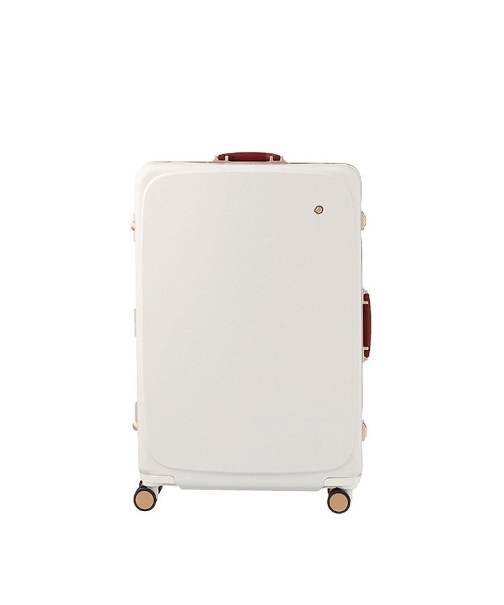 スーツケース キャリーケース ace  RIMINI 90L ホワイト フレーム