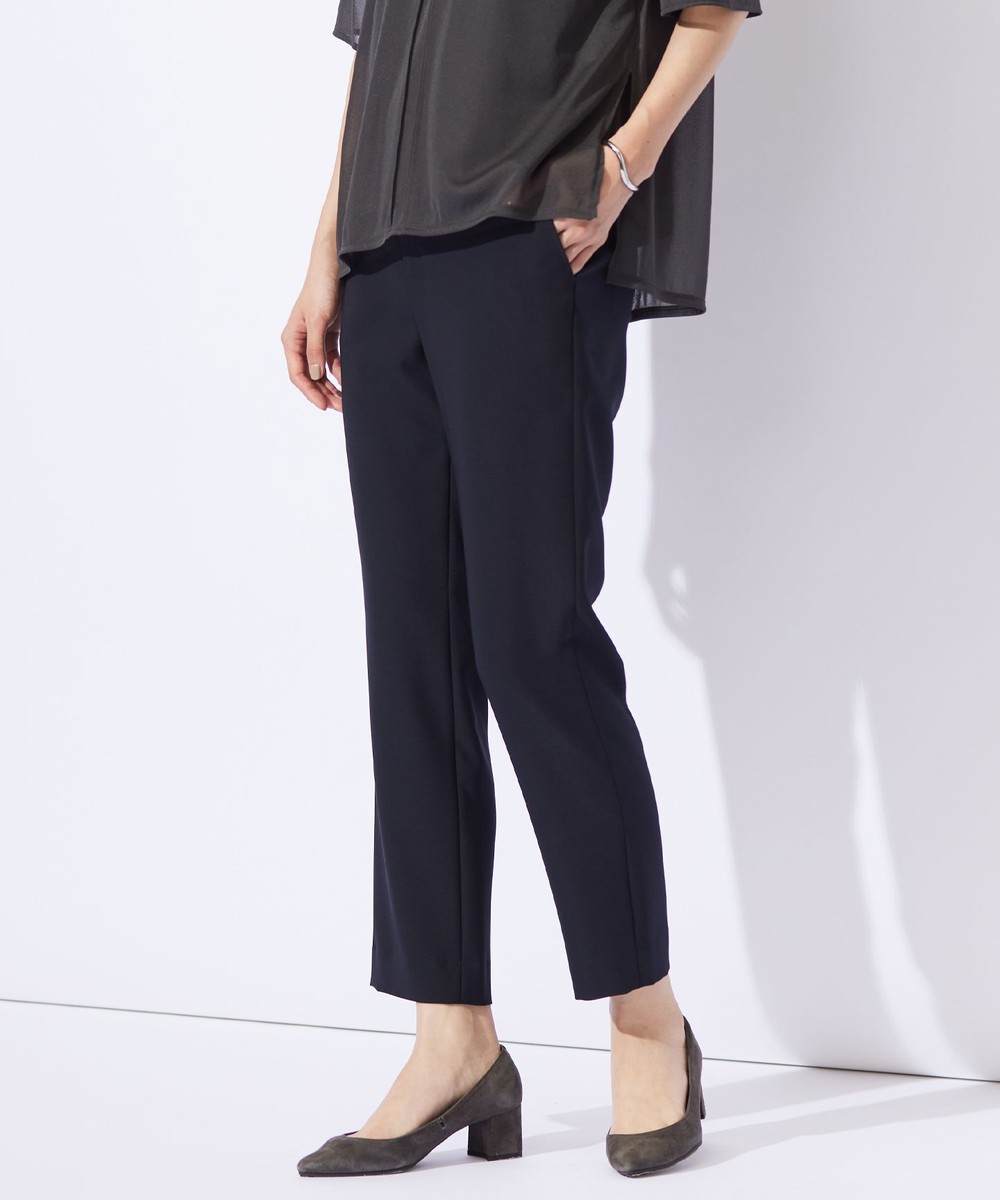 【オンワード】 J.PRESS LADIES>パンツ 【セットアップ対応・洗える】RELAXIONツイル テーパード パンツ ネイビー 11 レディース 【オンワード】 J.PRESS LADIES>パンツ 【セットアップ対応・洗える】RELAXIONツイル テーパード パンツ ネイビー 11 レディース