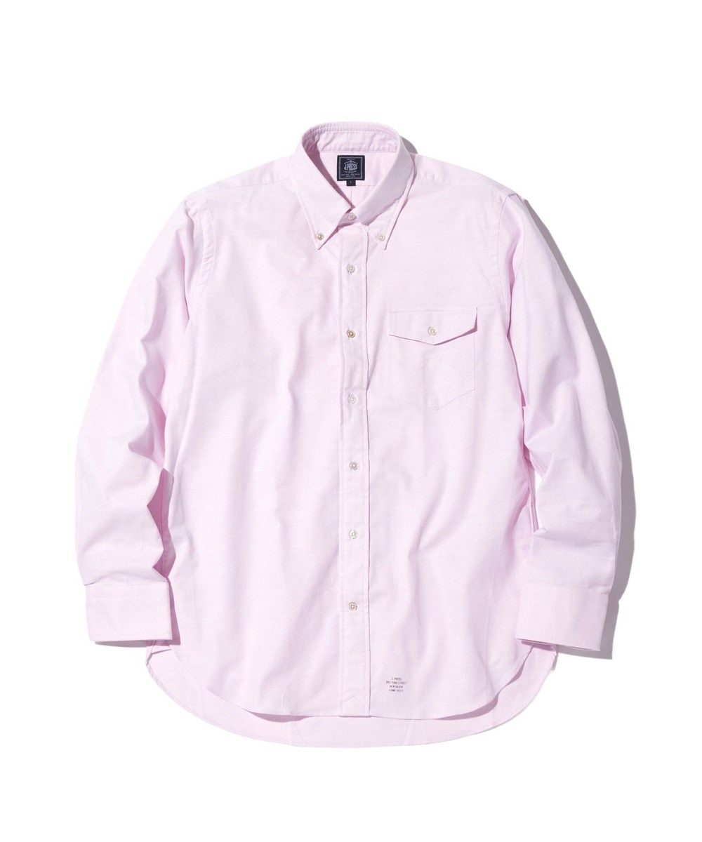 【オンワード】 J.PRESS MEN>トップス 【定番 / 不変の品格】アービング シャツ / ボタンダウン ピンク S メンズ 【オンワード】 J.PRESS MEN>トップス 【定番 / 不変の品格】アービング シャツ / ボタンダウン ピンク S メンズ