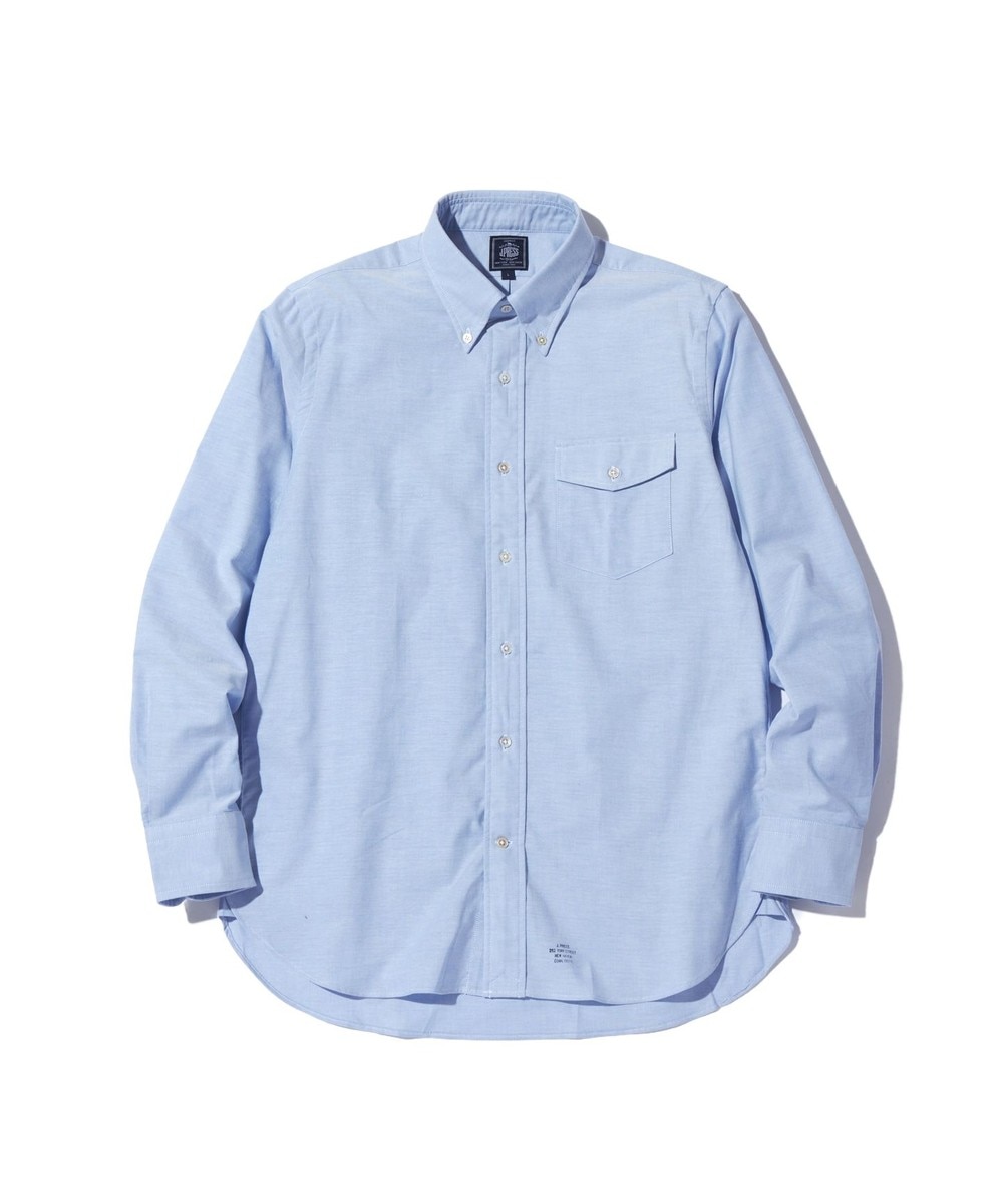 【オンワード】 J.PRESS MEN>トップス 【定番 / 不変の品格】アービング シャツ / ボタンダウン サックスブルー M メンズ 【オンワード】 J.PRESS MEN>トップス 【定番 / 不変の品格】アービング シャツ / ボタンダウン サックスブルー M メンズ