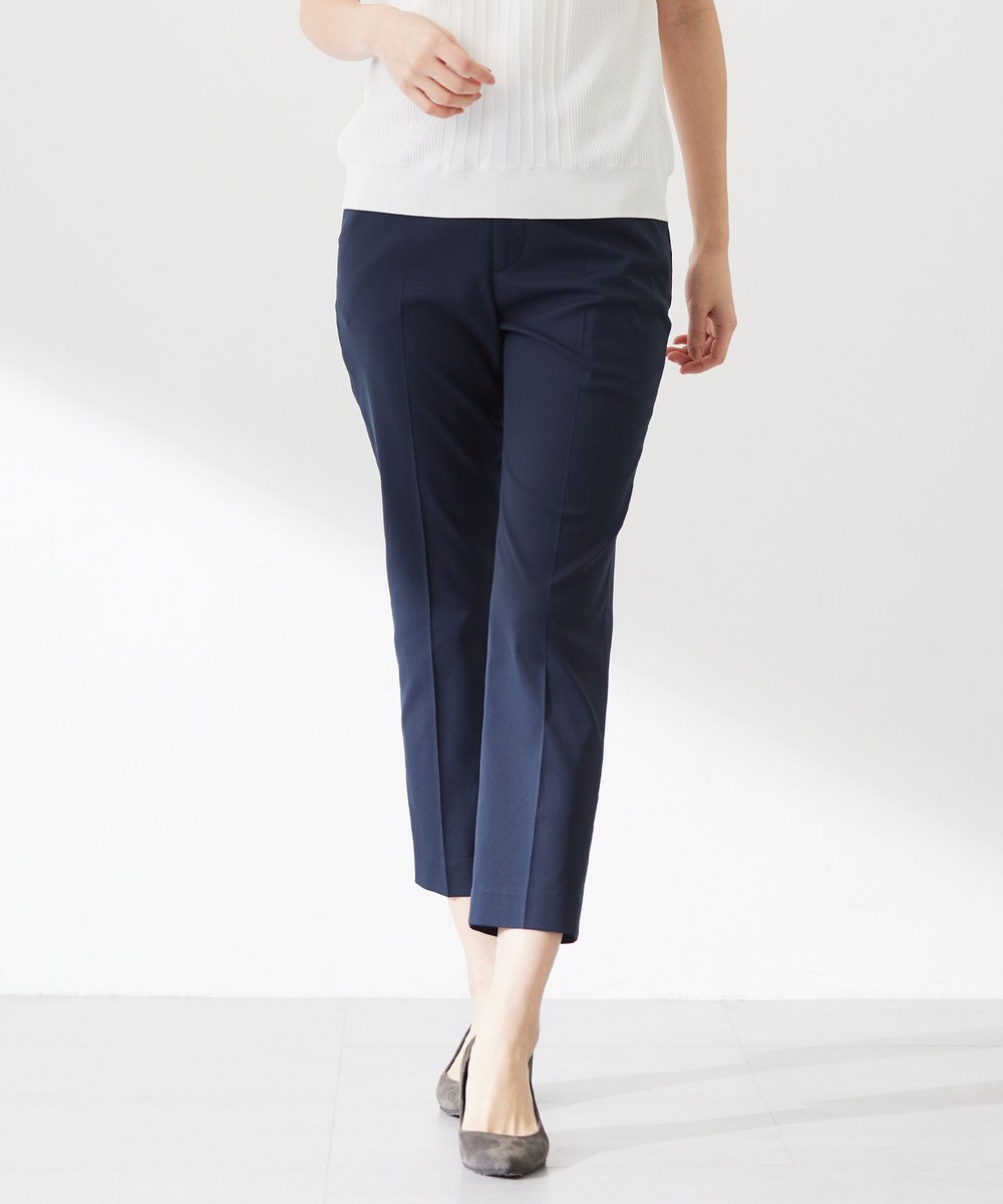 【オンワード】 J.PRESS LADIES>パンツ 【着丈が選べる・セットアップ対応・洗える・撥水・防汚】コットンFITTYシャーク テーパード パンツ ネイビー 11 レディース 【オンワード】 J.PRESS LADIES>パンツ 【着丈が選べる・セットアップ対応・洗える・撥水・防汚】コットンFITTYシャーク テーパード パンツ ネイビー 11 レディース