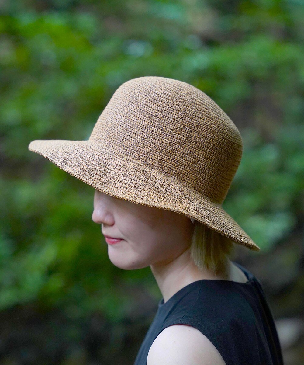 新品タグ付きフルラ　帽子　ストローハット　サイズ調整機能付き ストローハット レディース帽子・キャップ | 通販・人気ランキング