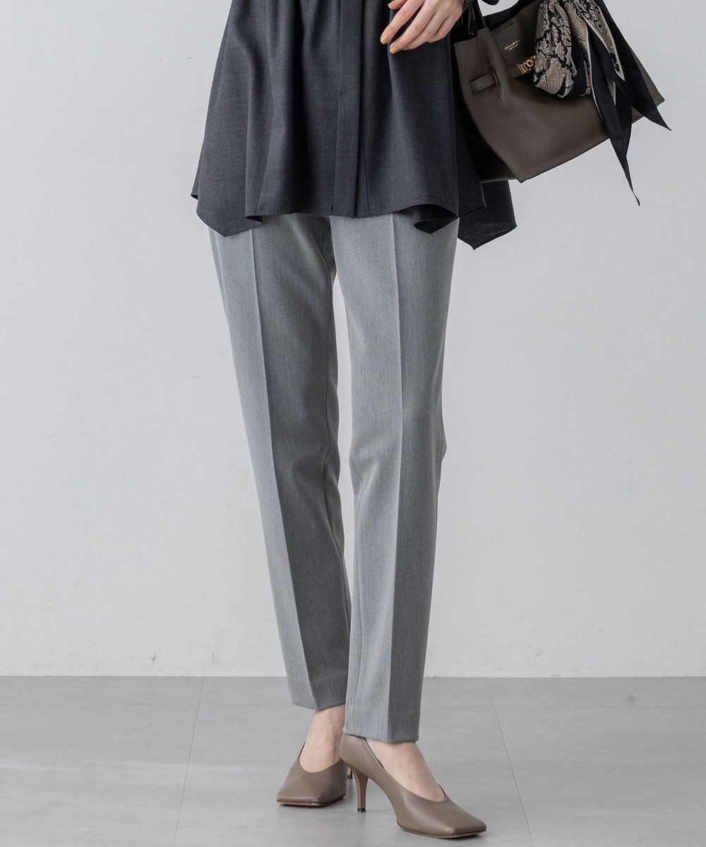 【オンワード】 23区>パンツ 【撥水加工/洗える】TRストレッチギャバ テーパード パンツ グレー 40 レディース 【オンワード】 23区>パンツ 【撥水加工/洗える】TRストレッチギャバ テーパード パンツ グレー 40 レディース