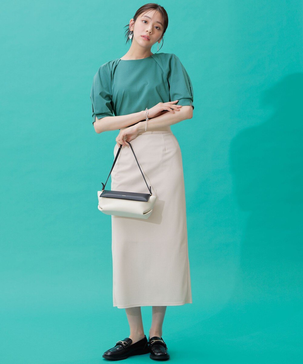 【オンワード】 ANY SIS>スカート 【UVケア ・ストレッチ・洗える】2WAYジョーゼットジャージーナロー スカート アイボリーベージュ 2 レディース 【オンワード】 ANY SIS>スカート 【UVケア ・ストレッチ・洗える】2WAYジョーゼットジャージーナロー スカート アイボリーベージュ 2 レディース