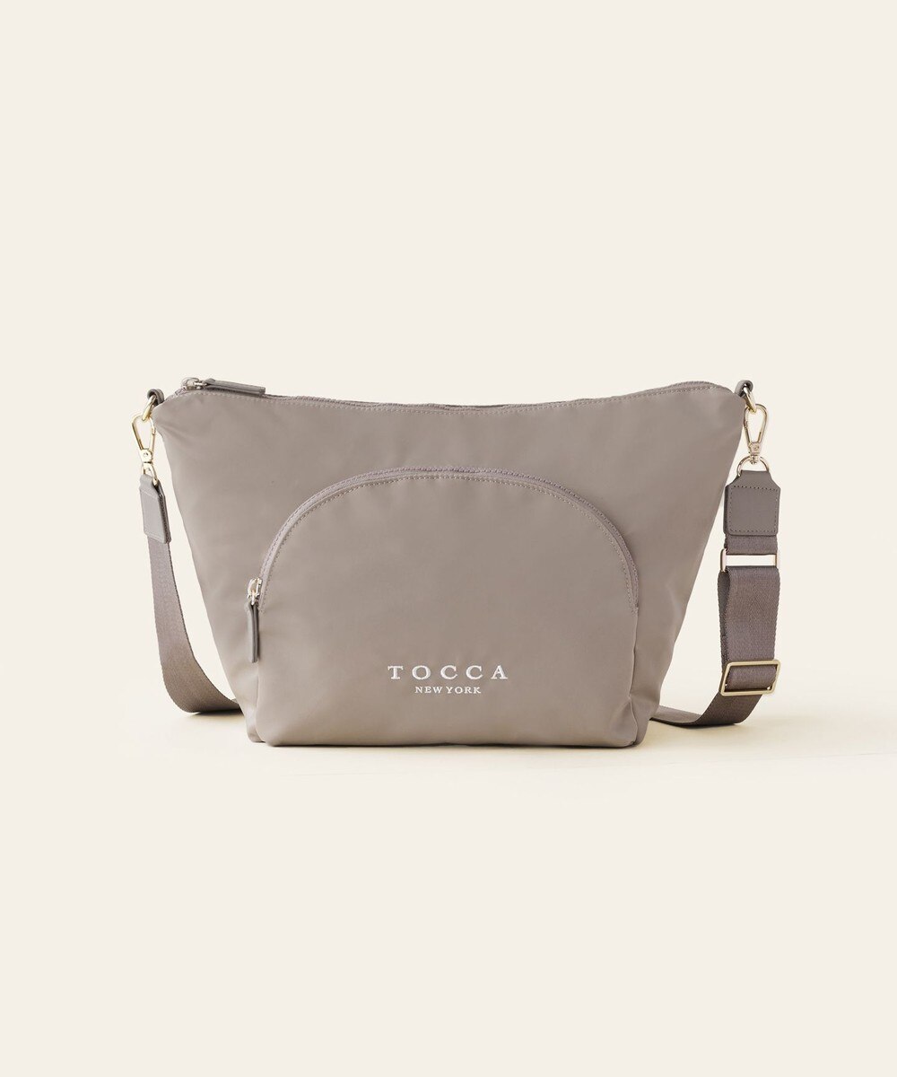 【オンワード】 TOCCA>バッグ 【WEB＆一部店舗限定】【撥水・環境に優しい素材】COLLINA NYLON BAG ショルダーバッグ ベージュ F レディース