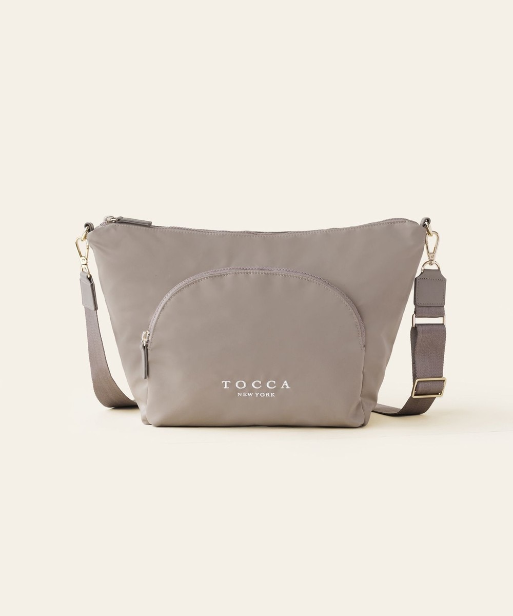 【オンワード】 TOCCA>バッグ 【WEB&一部店舗限定】【撥水・環境に優しい素材】COLLINA NYLON BAG ショルダーバッグ ベージュ F レディース 【オンワード】 TOCCA>バッグ 【WEB&一部店舗限定】【撥水・環境に優しい素材】COLLINA NYLON BAG ショルダーバッグ ベージュ F レディース