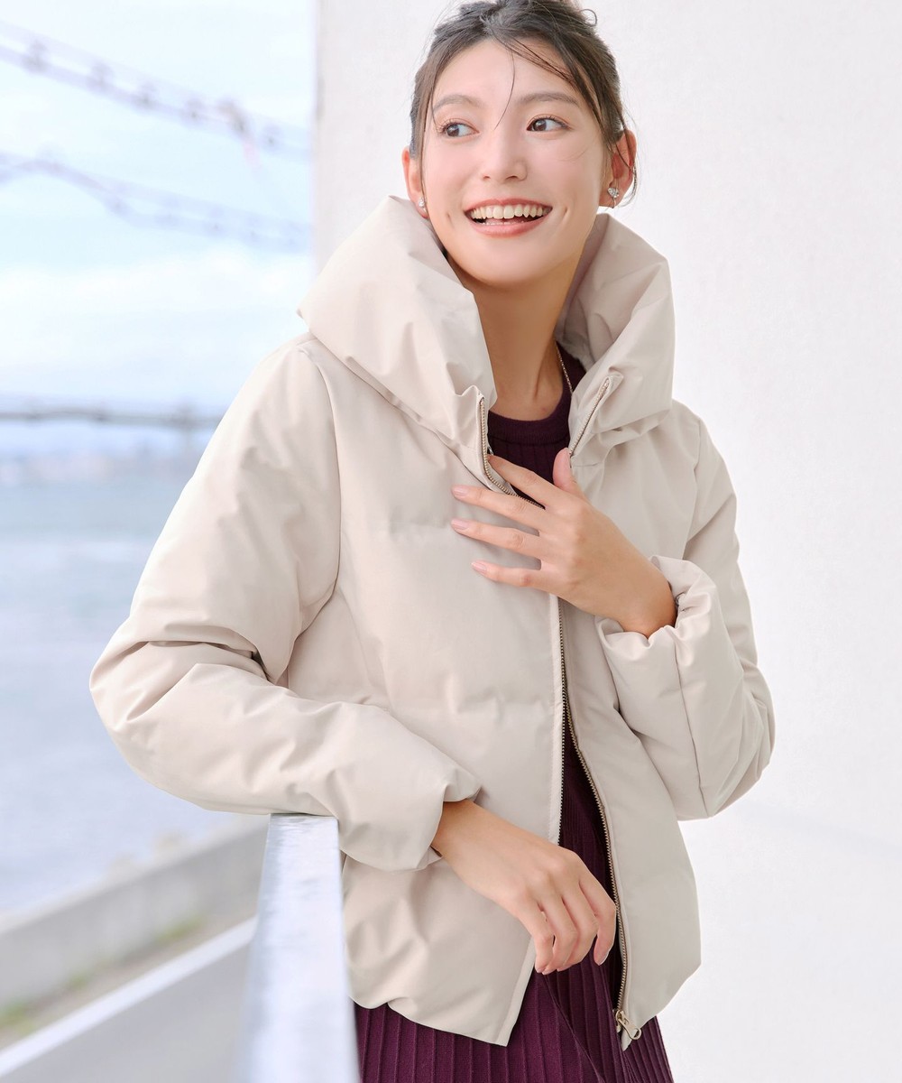 【安田美沙子さん着用・新色追加】シームレスダウンコート