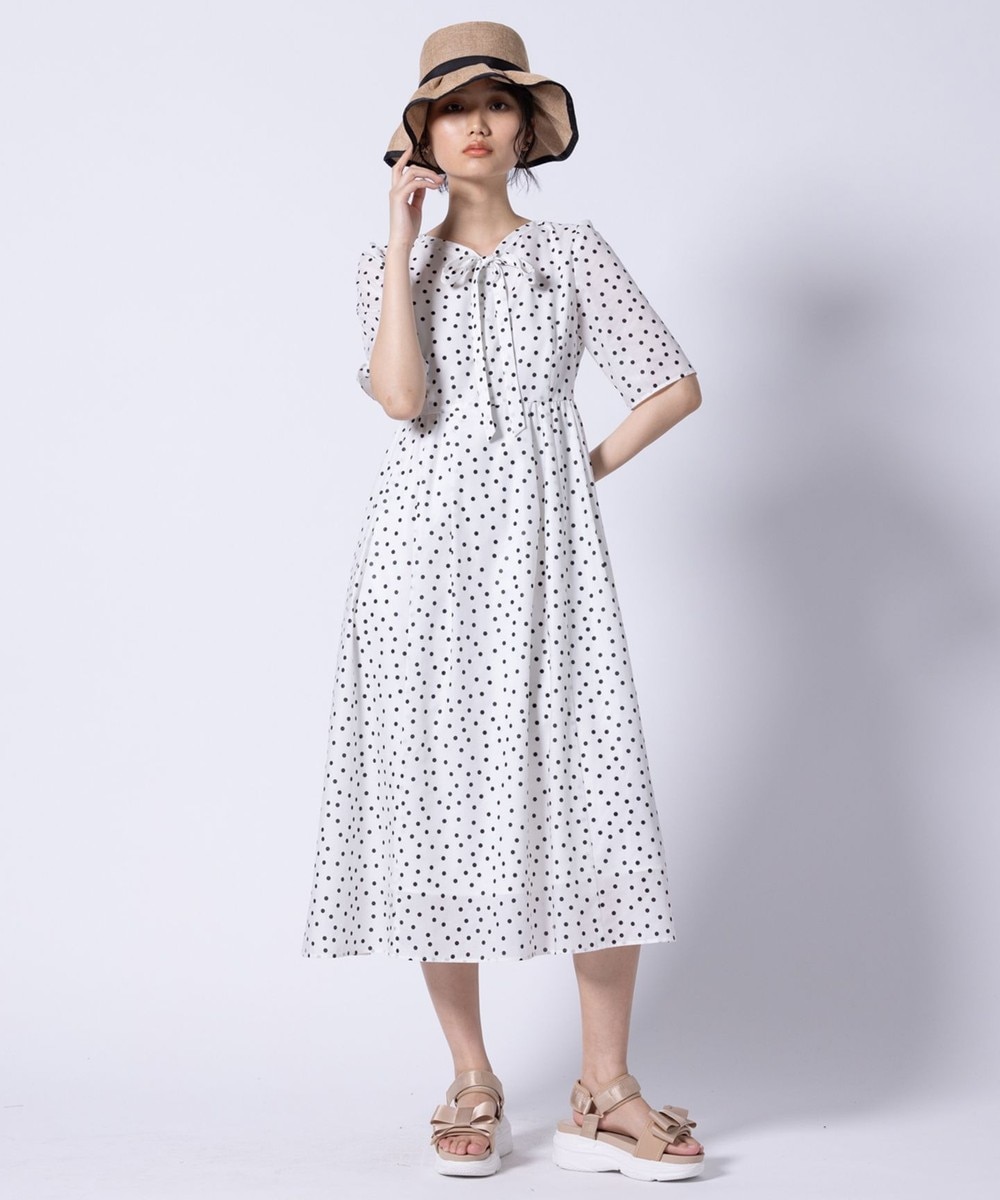 【オンワード】 TOCCA>ワンピース 【00サイズあり・接触冷感・洗える】RAINY MORNING ドレス ホワイト 00 レディース 【オンワード】 TOCCA>ワンピース 【00サイズあり・接触冷感・洗える】RAINY MORNING ドレス ホワイト 00 レディース