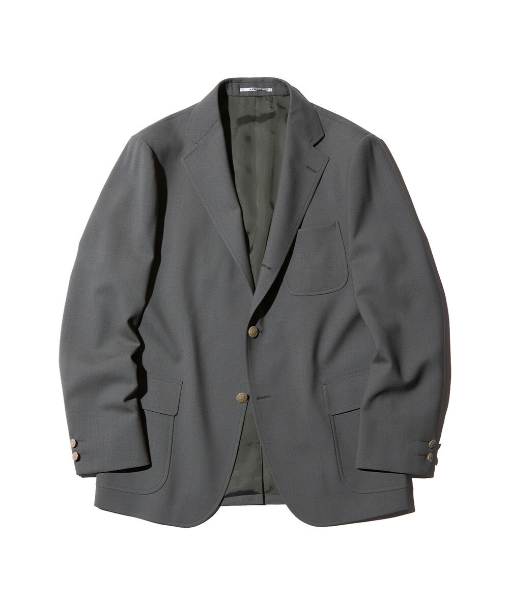 【オンワード】 J.PRESS MEN>ジャケット/アウター 【J.PRESS ORIGINALS】HOPSACK 3B BAGGY BLAZER カーキ 42 メンズ