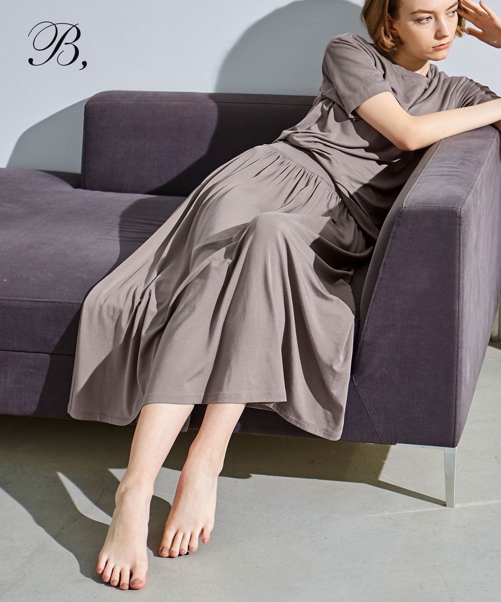 【オンワード】 BEIGE,>スカート 【Oggi 7月号掲載】【B,】FREYA / スカート Taupe S レディース 【送料無料】