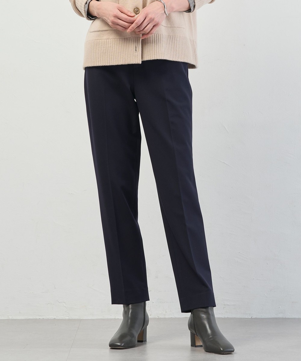 【オンワード】 J.PRESS LADIES>パンツ T/Rアルガンシルク テーパード パンツ ネイビー 9 レディース 【オンワード】 J.PRESS LADIES>パンツ T/Rアルガンシルク テーパード パンツ ネイビー 9 レディース