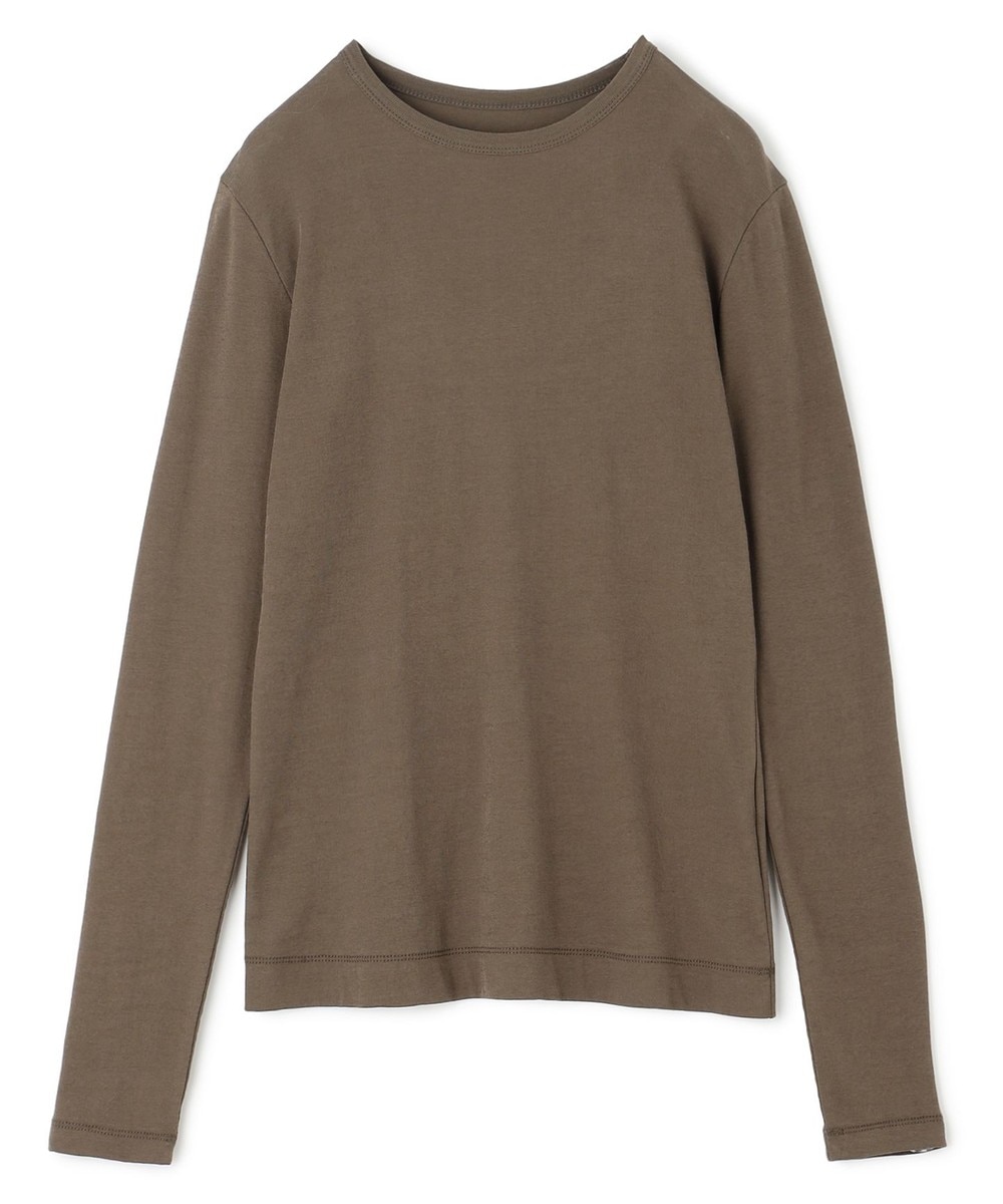 【オンワード】 uncrave>トップス 【洗濯機洗い可】シアー クルーネック カットソー ブラウン 2 レディース 【オンワード】 uncrave>トップス 【洗濯機洗い可】シアー クルーネック カットソー ブラウン 2 レディース