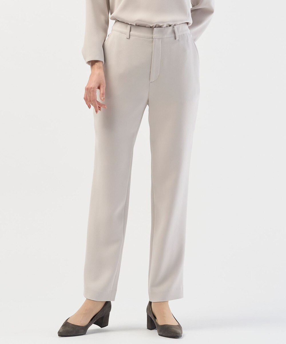 【オンワード】 J.PRESS LADIES L(大きいサイズ)>パンツ 【セットアップ対応】セラテリーダブルクロス テーパード パンツ グレージュ T17 レディース 【オンワード】 J.PRESS LADIES L(大きいサイズ)>パンツ 【セットアップ対応】セラテリーダブルクロス テーパード パンツ グレージュ T17 レディース