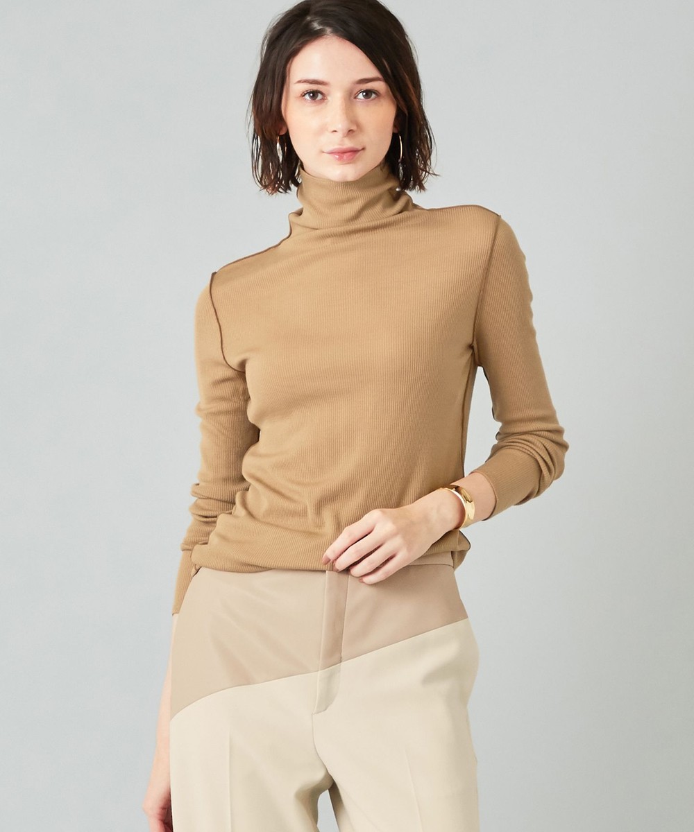 【オンワード】 BEIGE,>トップス 【MORE 10月号掲載】FORD / ハイネックカットソー Moss 2 レディース 【送料無料】