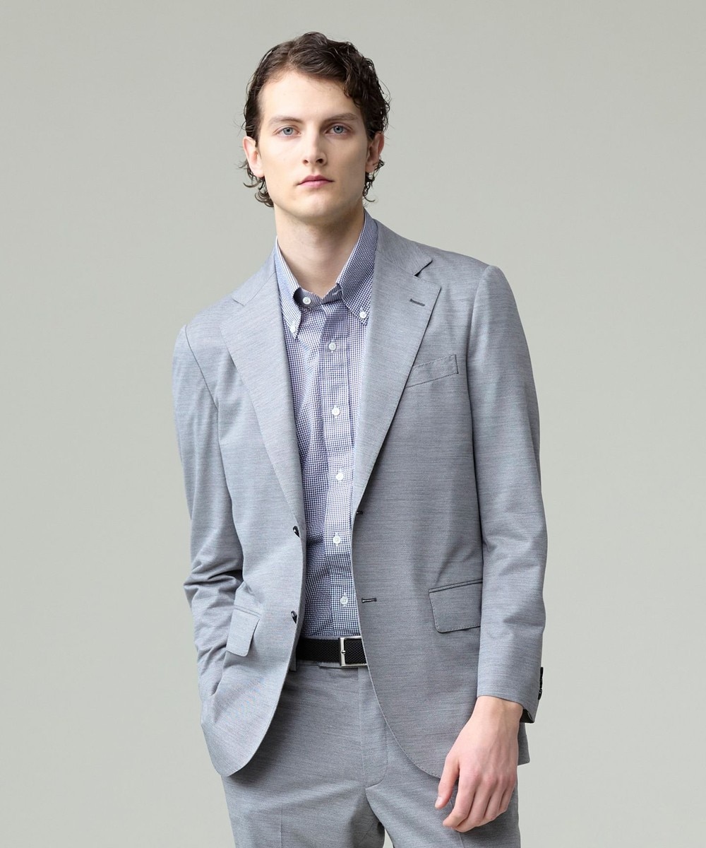 【オンワード】 J.PRESS MEN>ジャケット/アウター プールに浮いているような快適な着心地【ストレッチ / 洗える / 吸水速乾/ 接触冷感】【J.PRESS-POOL WOOL】ジャージーセットアップ ジャケット ライトグレー XL メンズ 【オンワード】 J.PRESS MEN>ジャケット/アウター プールに浮いているような快適な着心地【ストレッチ / 洗える / 吸水速乾/ 接触冷感】【J.PRESS-POOL WOOL】ジャージーセットアップ ジャケット ライトグレー XL メンズ