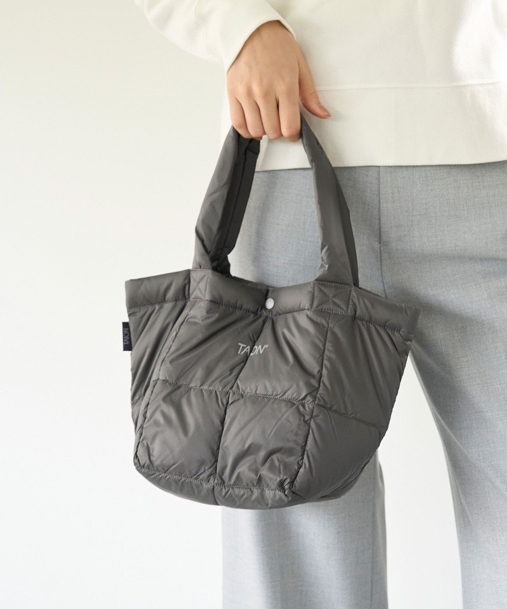 【オンワード】 UNFILO>バッグ 【TAION×UNFILO】BASIC TOTE チャコール F レディース