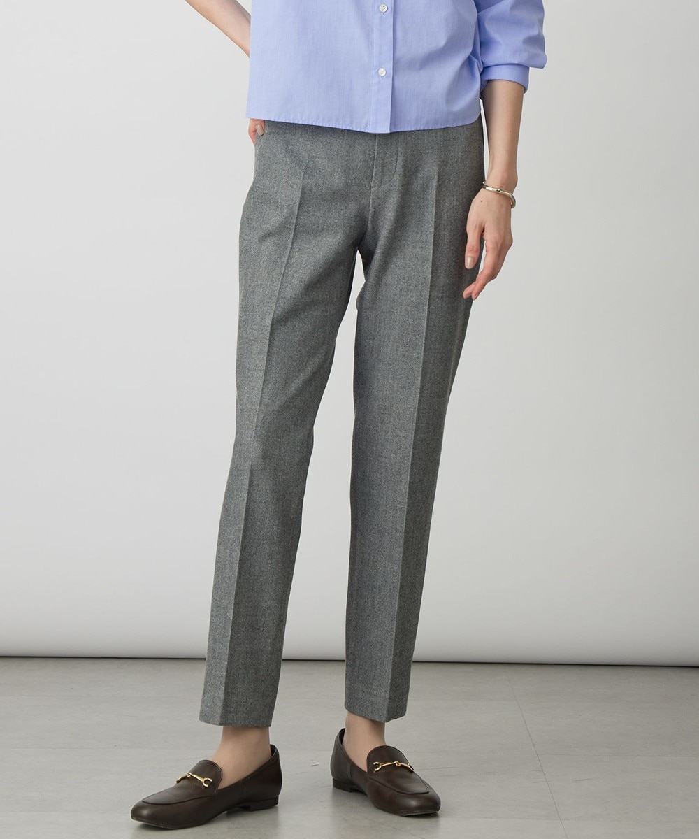 【オンワード】 J.PRESS LADIES>パンツ チェルビック テーパード パンツ グレー 9 レディース 【オンワード】 J.PRESS LADIES>パンツ チェルビック テーパード パンツ グレー 9 レディース