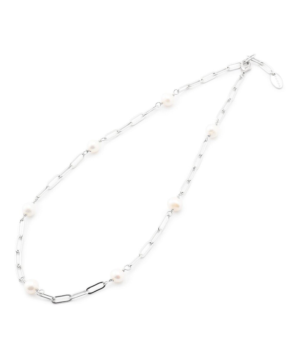 【オンワード】 TOCCA>アクセサリー SPRINKLE PEARL NECKLACE 淡水パールネックレス シルバー F レディース