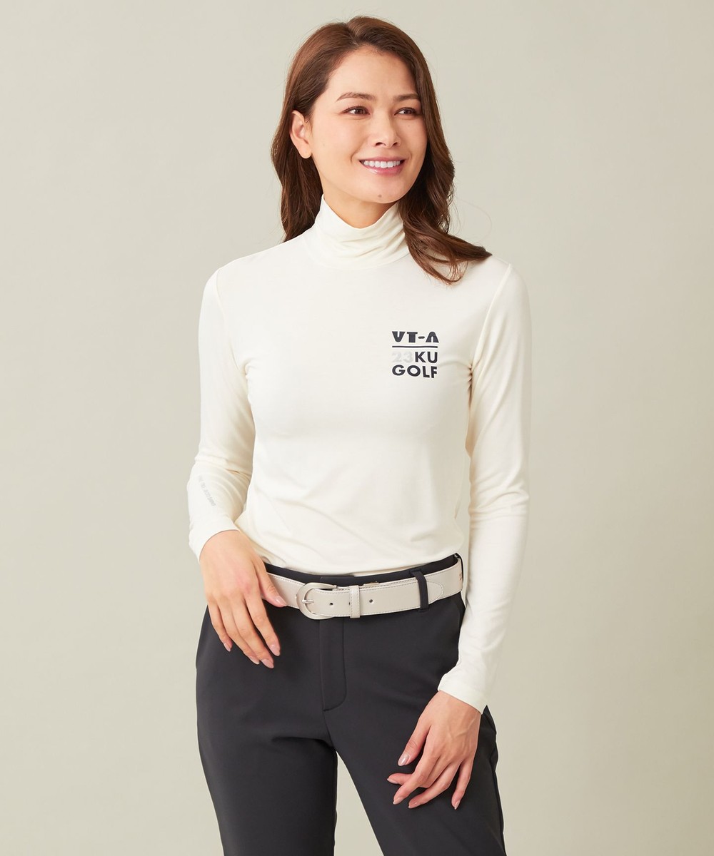 【オンワード】 23区GOLF>トップス 定番あたたかインナー【WOMEN】エニワイズ無地 カットソー ホワイト 0 レディース 【オンワード】 23区GOLF>トップス 定番あたたかインナー【WOMEN】エニワイズ無地 カットソー ホワイト 0 レディース