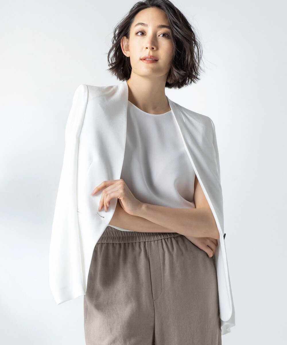 【オンワード】 BEIGE,>ジャケット/アウター RUIRU / ジャケット White 2 レディース 【送料無料】