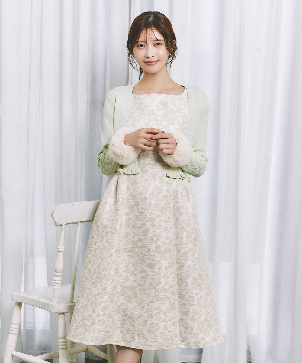 【オンワード】 TOCCA>ワンピース 【00サイズあり・消臭】MELANGE PETAL ドレス ベージュ 6 レディース 【オンワード】 TOCCA>ワンピース 【00サイズあり・消臭】MELANGE PETAL ドレス ベージュ 6 レディース