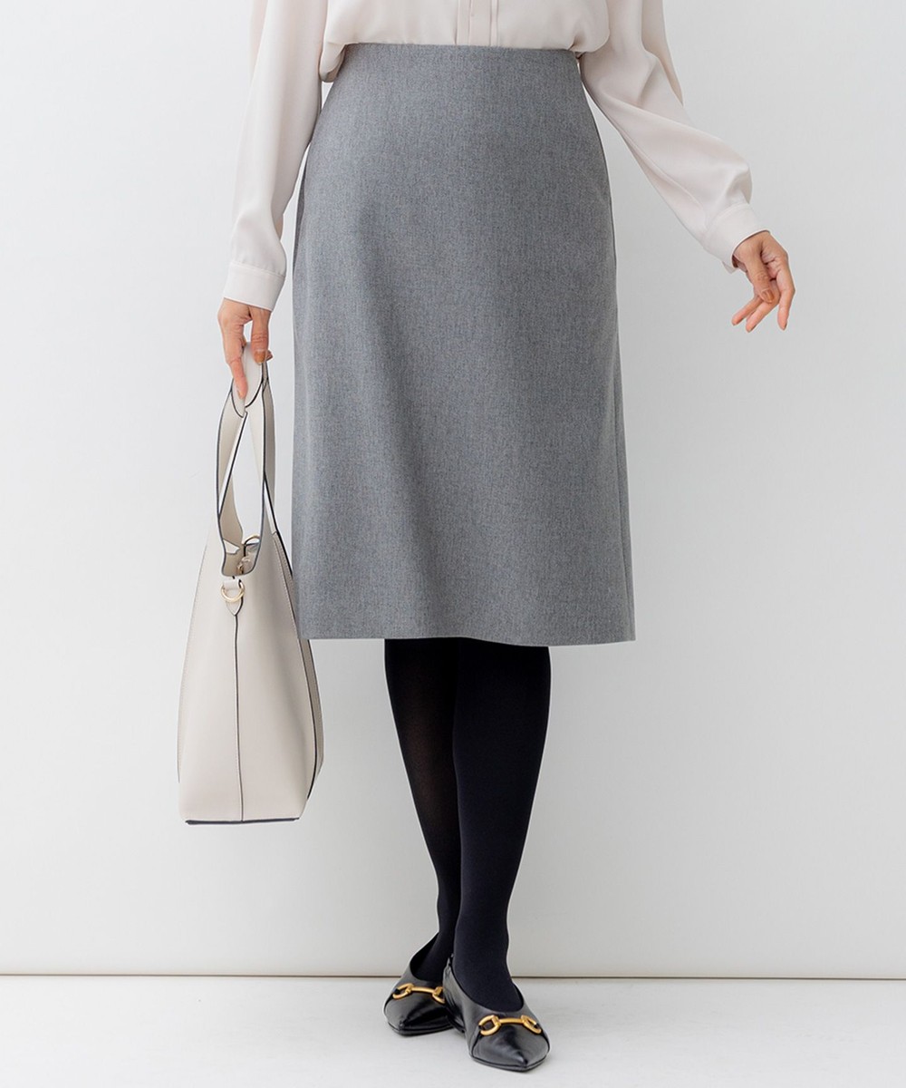 【オンワード】 23区>スカート 【洗える】ウールライクカルゼ タイト スカート グレー 38 レディース 【オンワード】 23区>スカート 【洗える】ウールライクカルゼ タイト スカート グレー 38 レディース