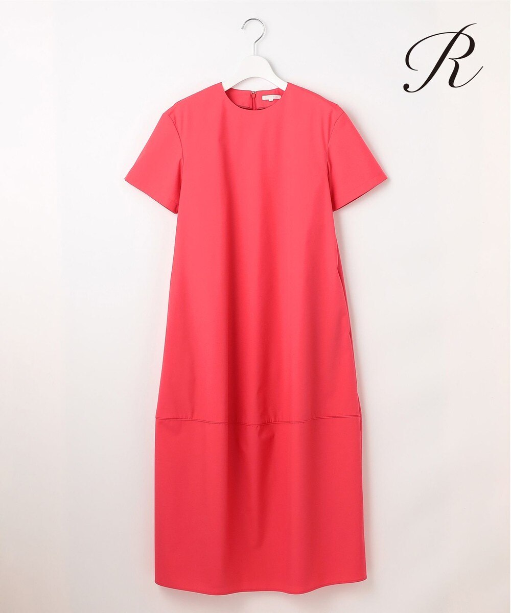 【オンワード】 23区 S（小さいサイズ）>ワンピース 【R(アール)】チンツコットン コクーンワンピース グァバピンク 32 レディース