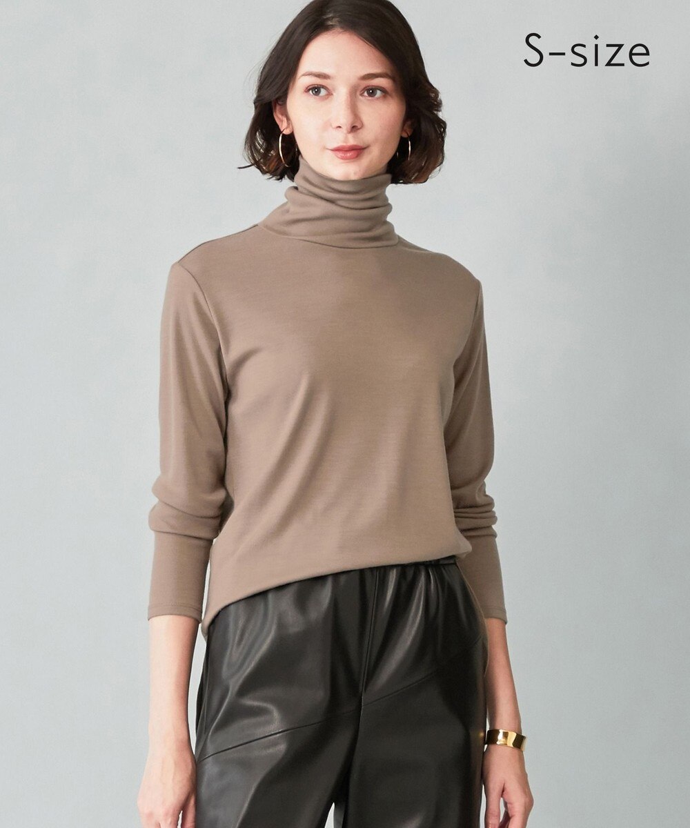 【オンワード】 BEIGE,>トップス 【S-size】ROURE / ハイネックカットソー Charcoal 32 レディース 【送料無料】