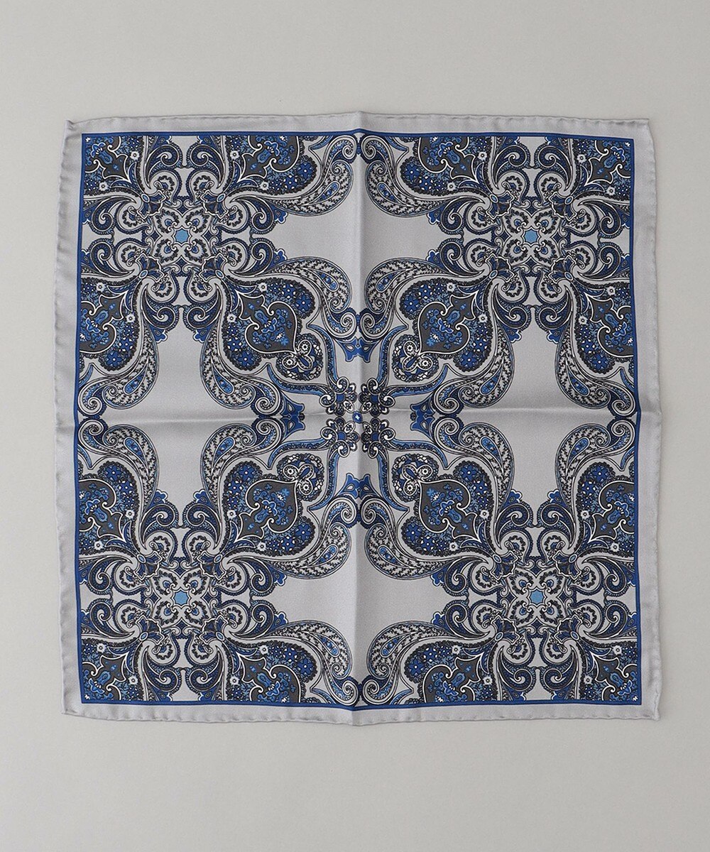 【オンワード】 GOTAIRIKU>スーツ/ネクタイ シーズナルチーフ_ペイズリー ベージュ F メンズ 【送料無料】