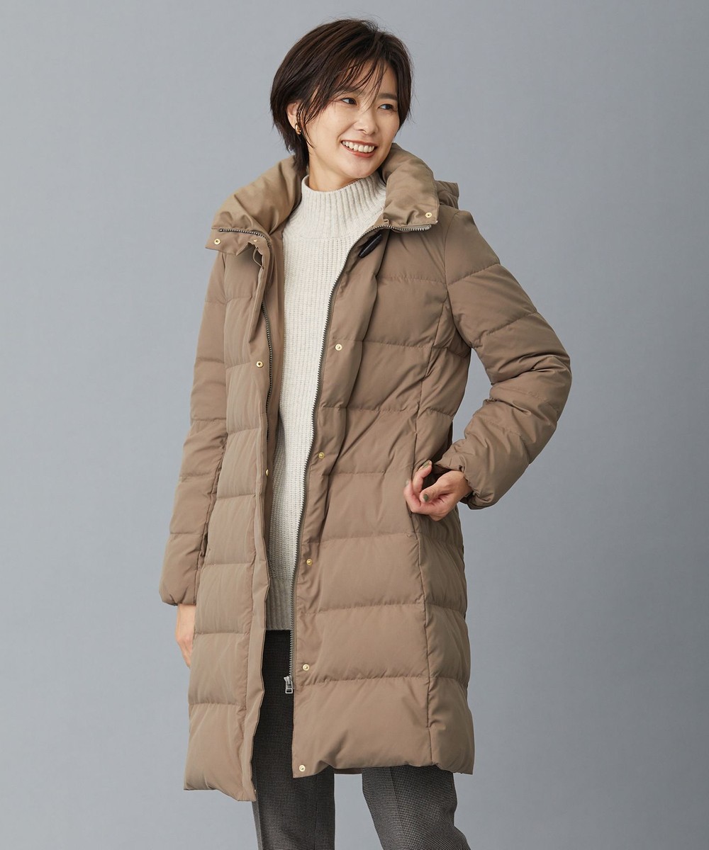 【オンワード】 J.PRESS LADIES S(小さいサイズ)>ジャケット/アウター ブラッシュドマルチポリ ロング ダウンコート ブラウン P5 レディース 【オンワード】 J.PRESS LADIES S(小さいサイズ)>ジャケット/アウター ブラッシュドマルチポリ ロング ダウンコート ブラウン P5 レディース