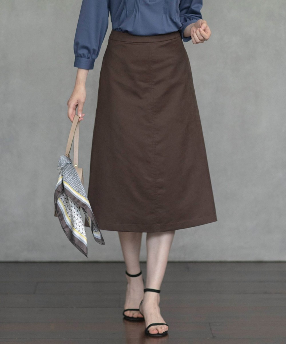 【オンワード】 J.PRESS LADIES L(大きいサイズ)>スカート 【洗える】シルセームスエード スカート ダークブラウン T15 レディース 【オンワード】 J.PRESS LADIES L(大きいサイズ)>スカート 【洗える】シルセームスエード スカート ダークブラウン T15 レディース