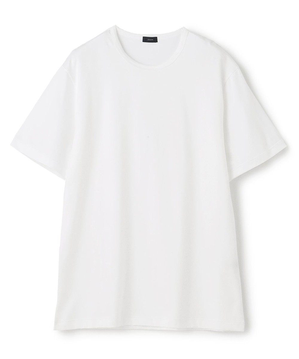 【オンワード】 JOSEPH HOMME>トップス Suvin Soft Jersey T-shirt ホワイト 52 メンズ 【送料当社負担】