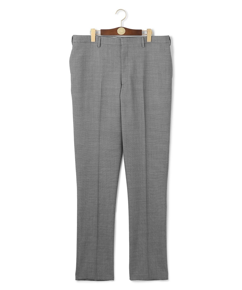 【オンワード】 J.PRESS MEN>パンツ 【KING SIZE】【Peppin Merino Comfort】【ウォッシャブル可 / 折り目加工】バーズアイ スラックス / ノータック ライトグレー 120 メンズ 【オンワード】 J.PRESS MEN>パンツ 【KING SIZE】【Peppin Merino Comfort】【ウォッシャブル可 / 折り目加工】バーズアイ スラックス / ノータック ライトグレー 120 メンズ