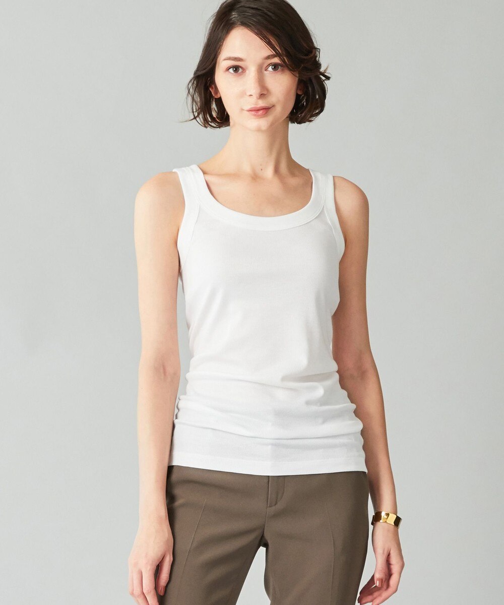 【オンワード】 BEIGE,>トップス TANK / タンクトップ White 2 レディース 【送料無料】