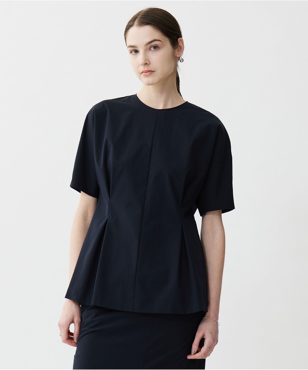 【オンワード】 ICB>トップス 【接触冷感・撥水・UVケア・洗える】 プルーフ4WAYタフタ ブラウス ネイビー 2 レディース 【オンワード】 ICB>トップス 【接触冷感・撥水・UVケア・洗える】 プルーフ4WAYタフタ ブラウス ネイビー 2 レディース
