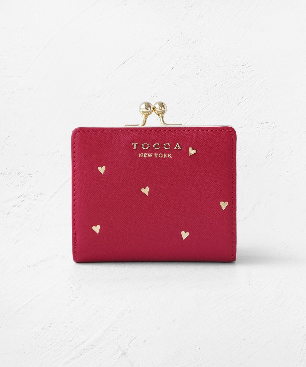 【オンワード】 TOCCA>財布/小物 LUCKY SHOWER BIIFOLOD WALLET 二つ折り財布 レッド F レディース