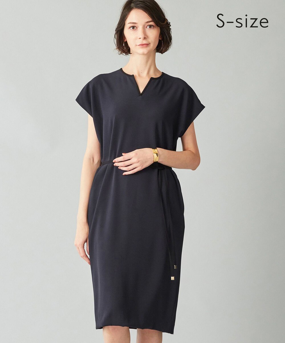 【オンワード】 BEIGE,>ワンピース 【S-size】CINDY / ワンピース Navy×Black 32 レディース 【送料無料】