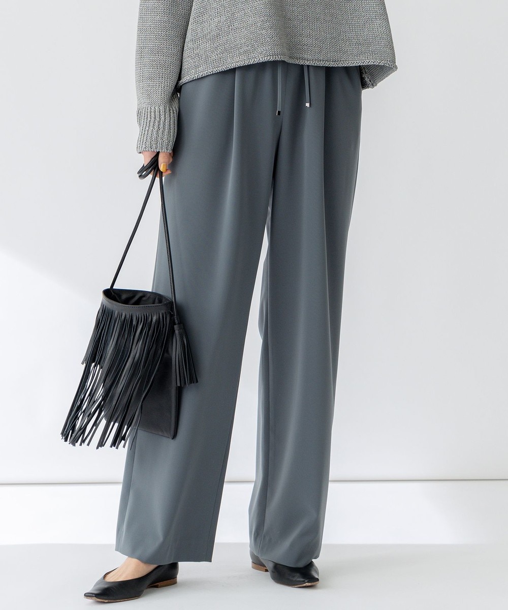 【オンワード】 23区>パンツ 【セットアップ対応/洗える】2WAYストレッチツイル ワイドパンツ モスグリーン 36 レディース 【オンワード】 23区>パンツ 【セットアップ対応/洗える】2WAYストレッチツイル ワイドパンツ モスグリーン 36 レディース