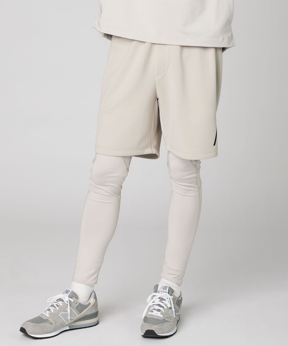 【オンワード】 UNFILO>パンツ 【ユニセックス】ACTIVE コンビハーフパンツ ベージュ S レディース 【オンワード】 UNFILO>パンツ 【ユニセックス】ACTIVE コンビハーフパンツ ベージュ S レディース