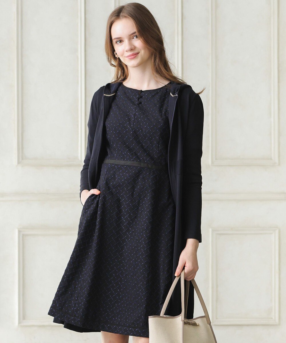 【オンワード】 TOCCA>トップス 【洗える!】WHALE フードロングカーディガン ライラック XS レディース 【送料無料】